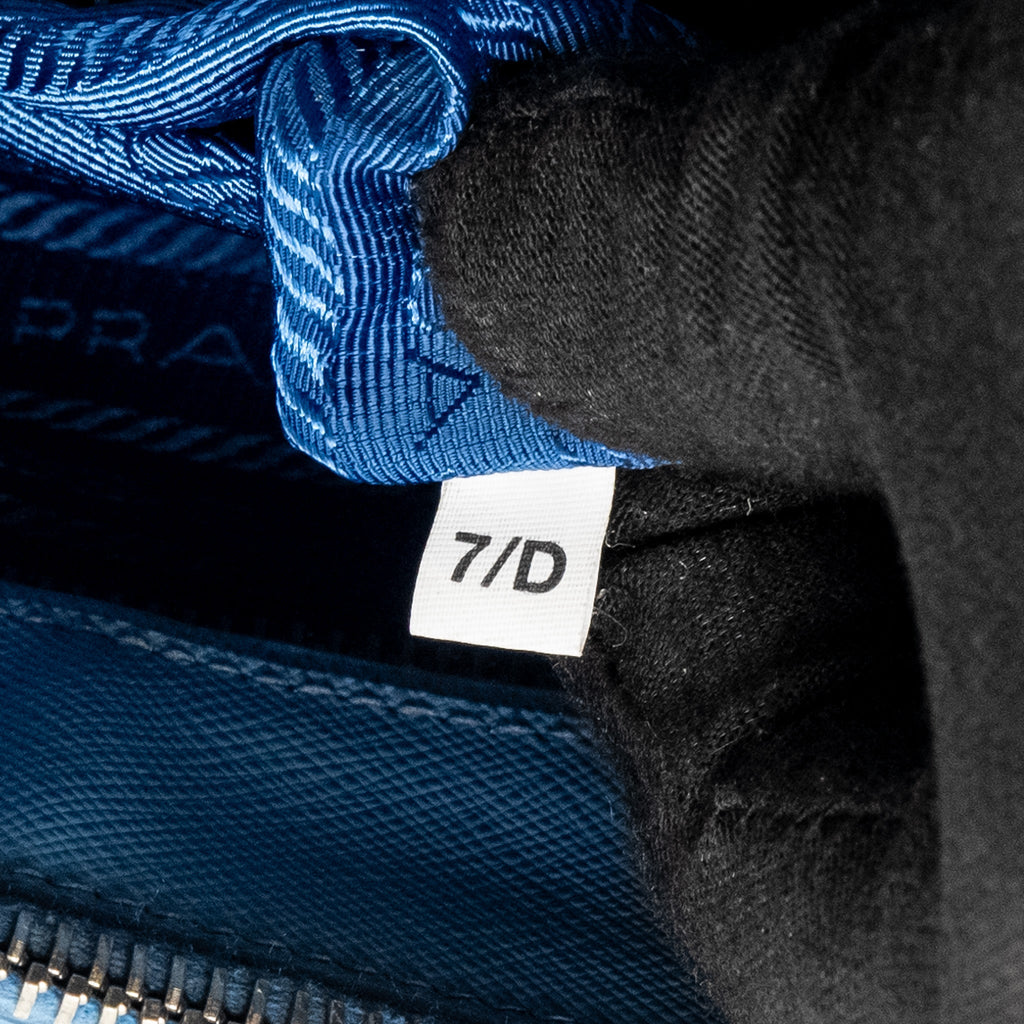 PRADA MEDIUM GALLERIA SAFFIANO BAG LEATHER BLUE SHW