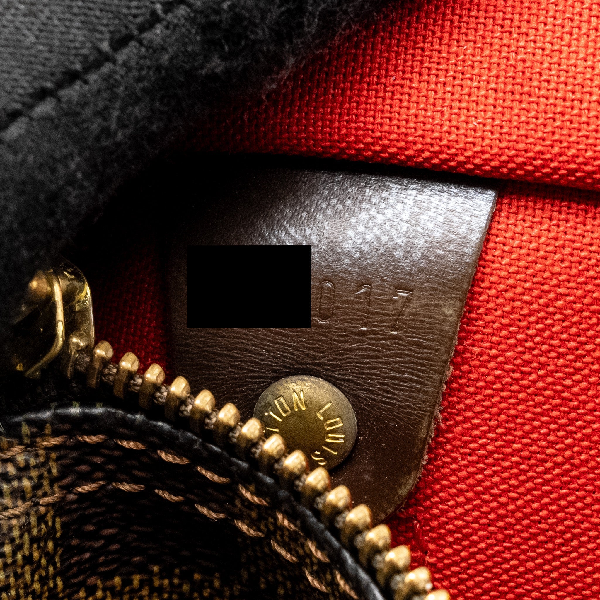 LOUIS VUITTON SPEEDY 25 DAMIER EBENE CANVAS GHW