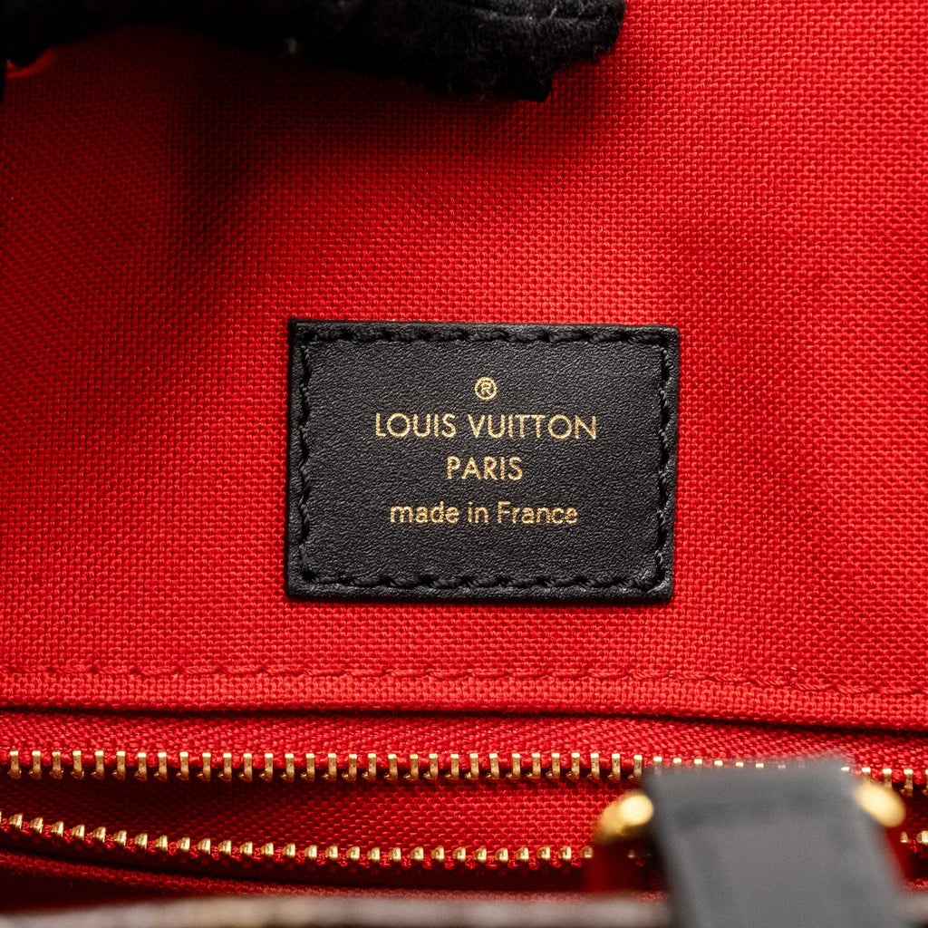 LOUIS VUITTON ONTHEGO MM MONOGRAM CANVAS GHW