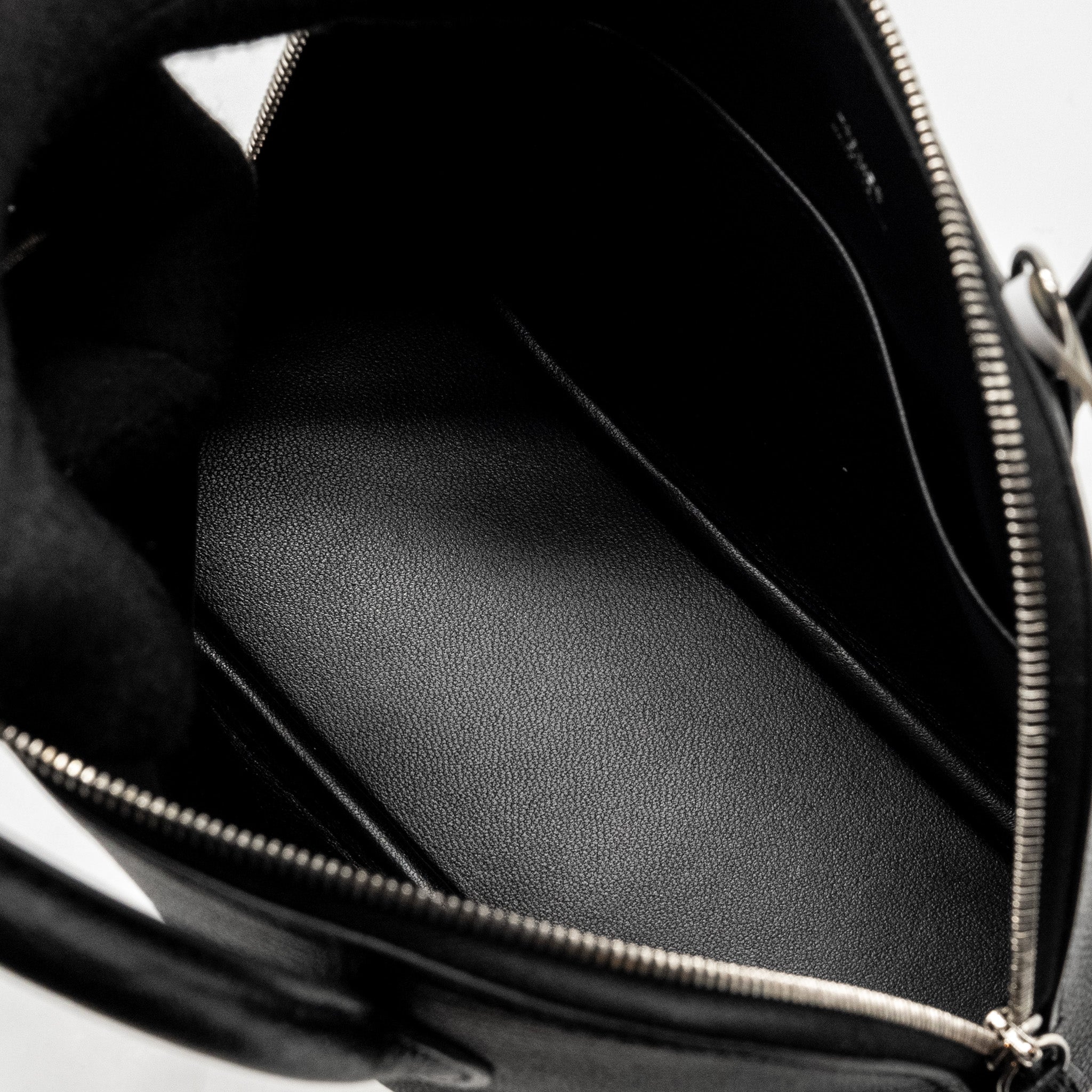 HERMES MINI BOLIDE CHEVRE MYSORE BLACK SHW