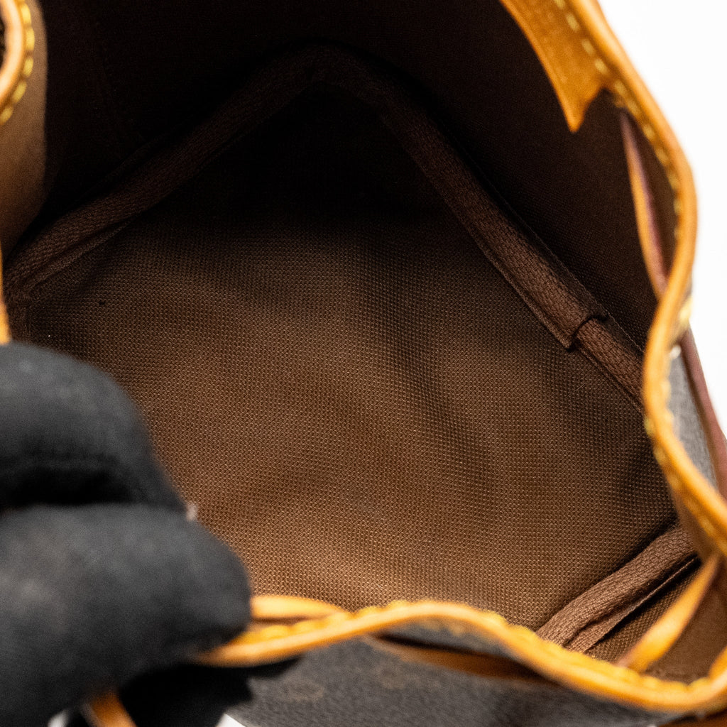 LOUIS VUITTON NANO NOE MONOGRAM CANVAS GHW