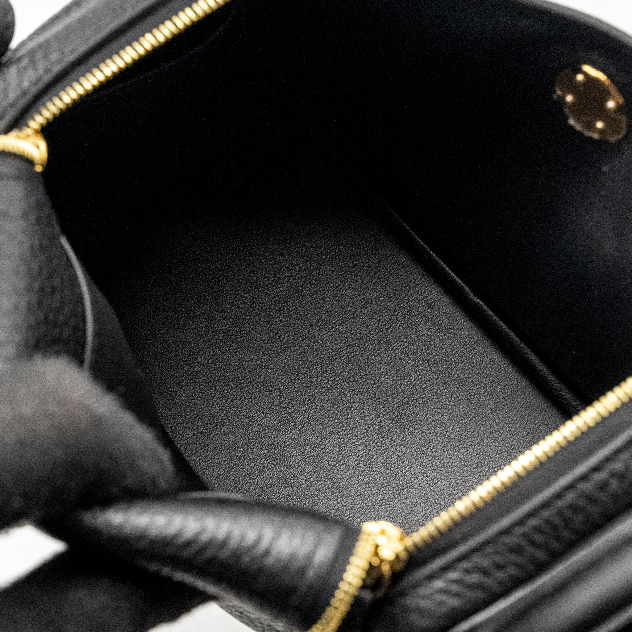 HERMES MINI LINDY CLEMENCE BLACK GHW