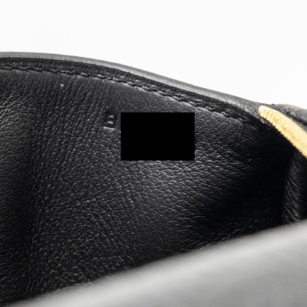 HERMES MINI LINDY CLEMENCE BLACK GHW