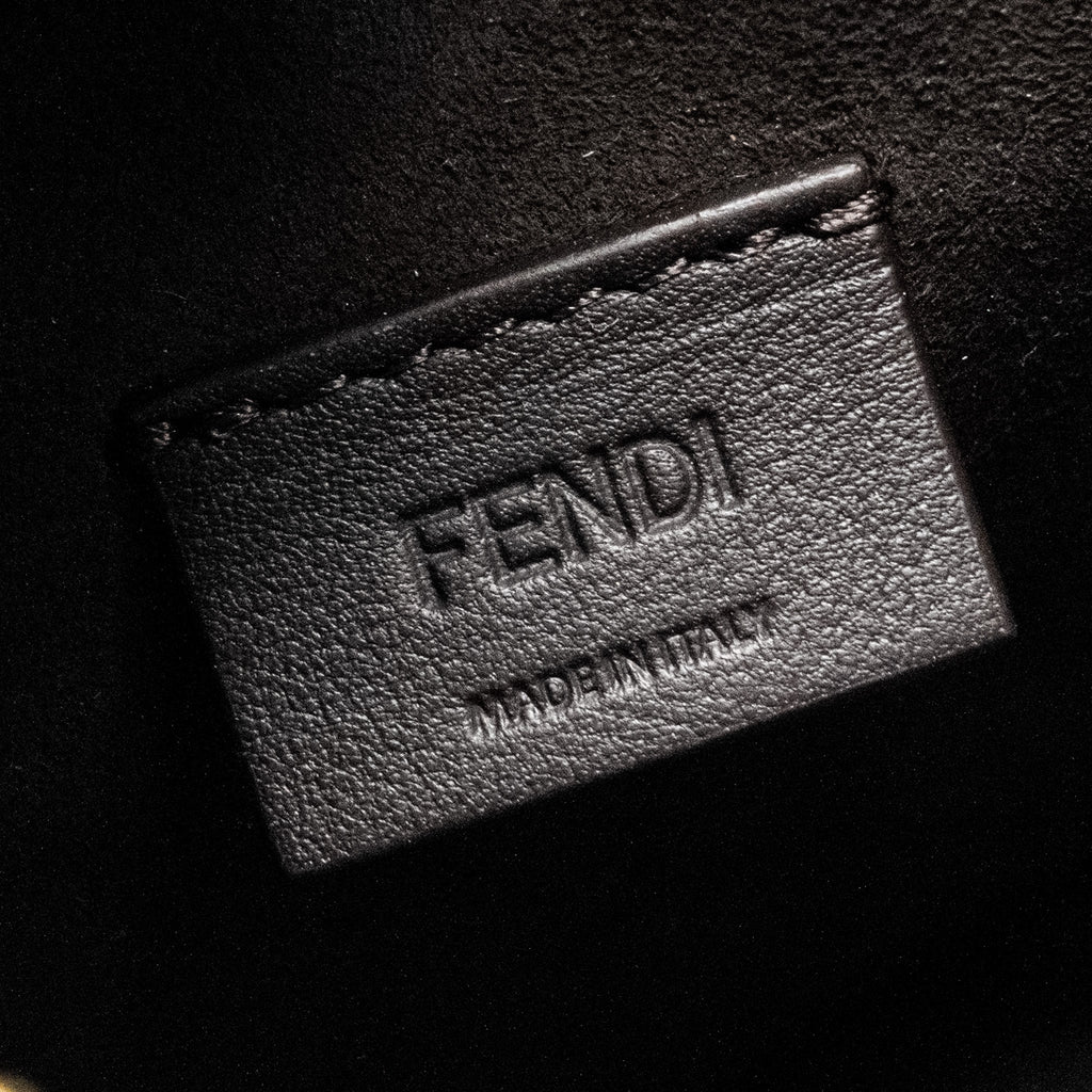 FENDI MINI FENDESSENCE BAG DENIM BLUE GHW