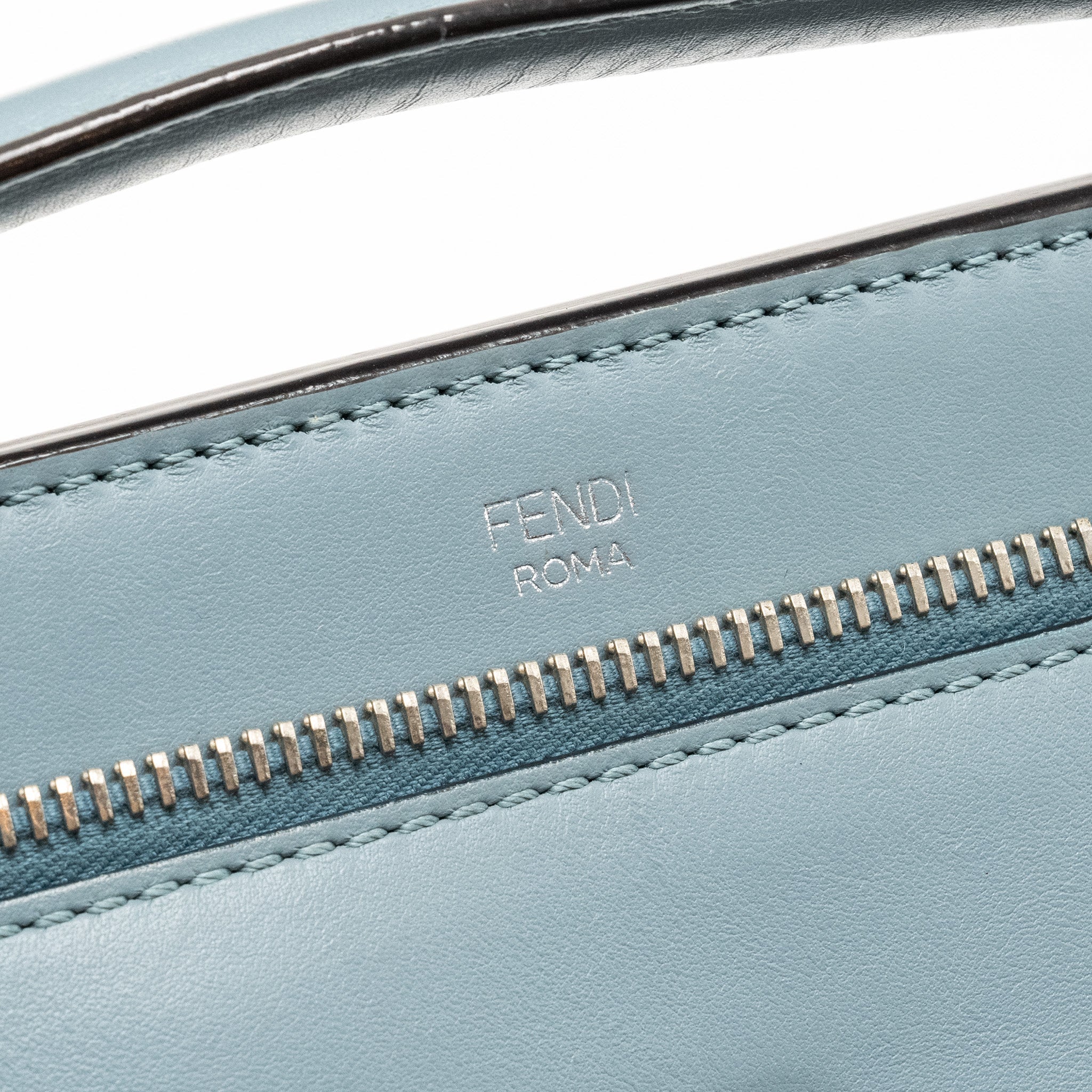FENDI DOTCOM BAG CALFSKIN BLUE SHW