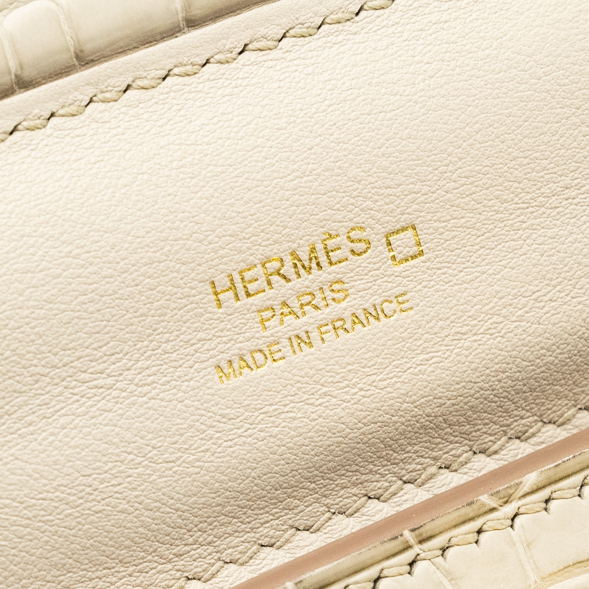 HERMES 24/24 2424-21 TOUCH EVERCOLOR /ALLIGATOR /SWIFT BETON GHW