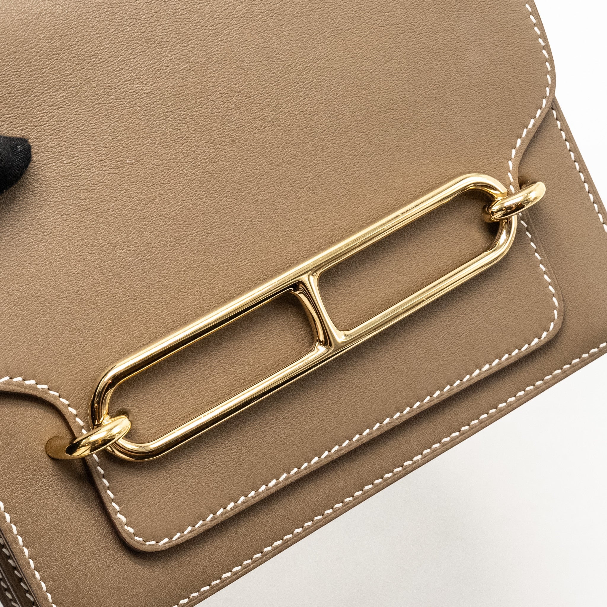 HERMES MINI ROULIS SWIFT ETOUPE LGHW