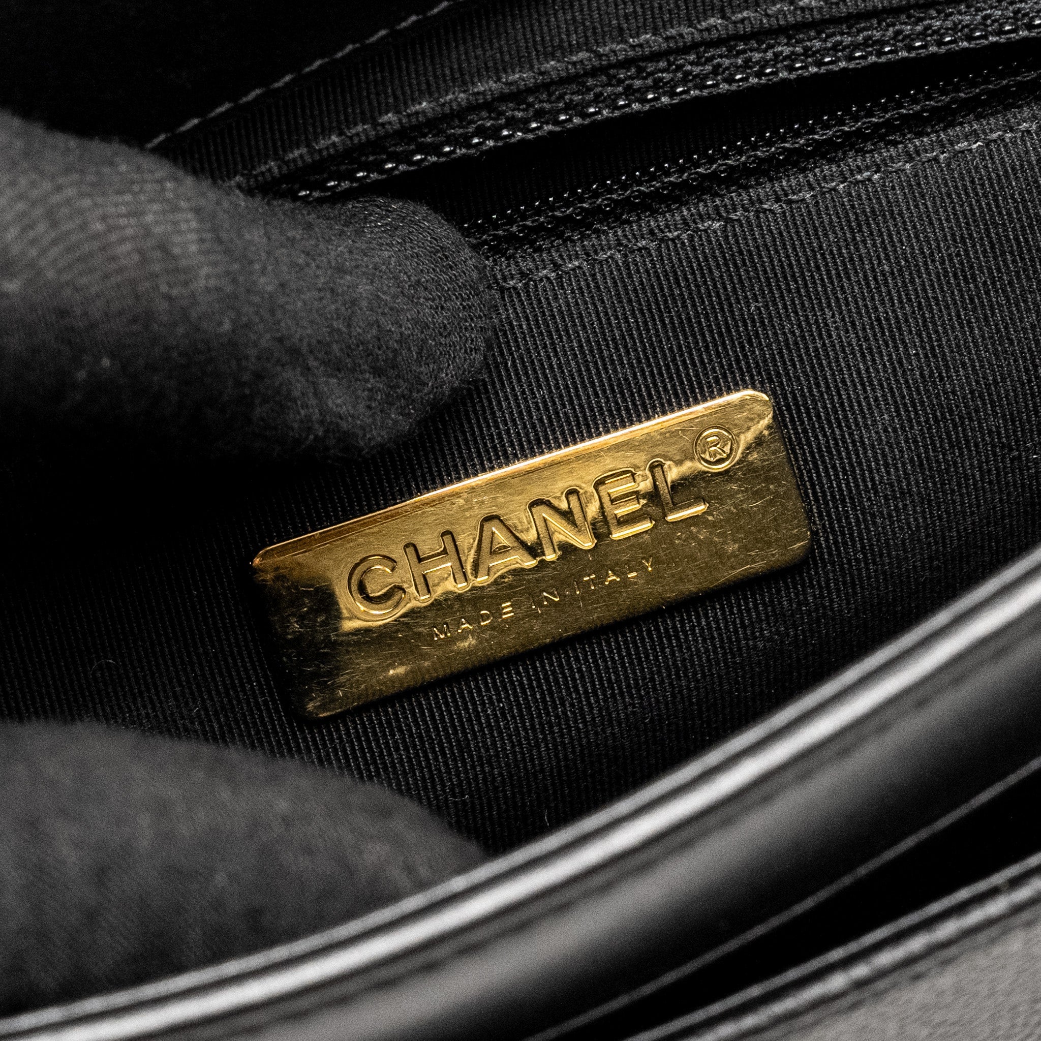 CHANEL QUILTED FLAP BAG CALFSKIN/CAVIAR BLACK GHW