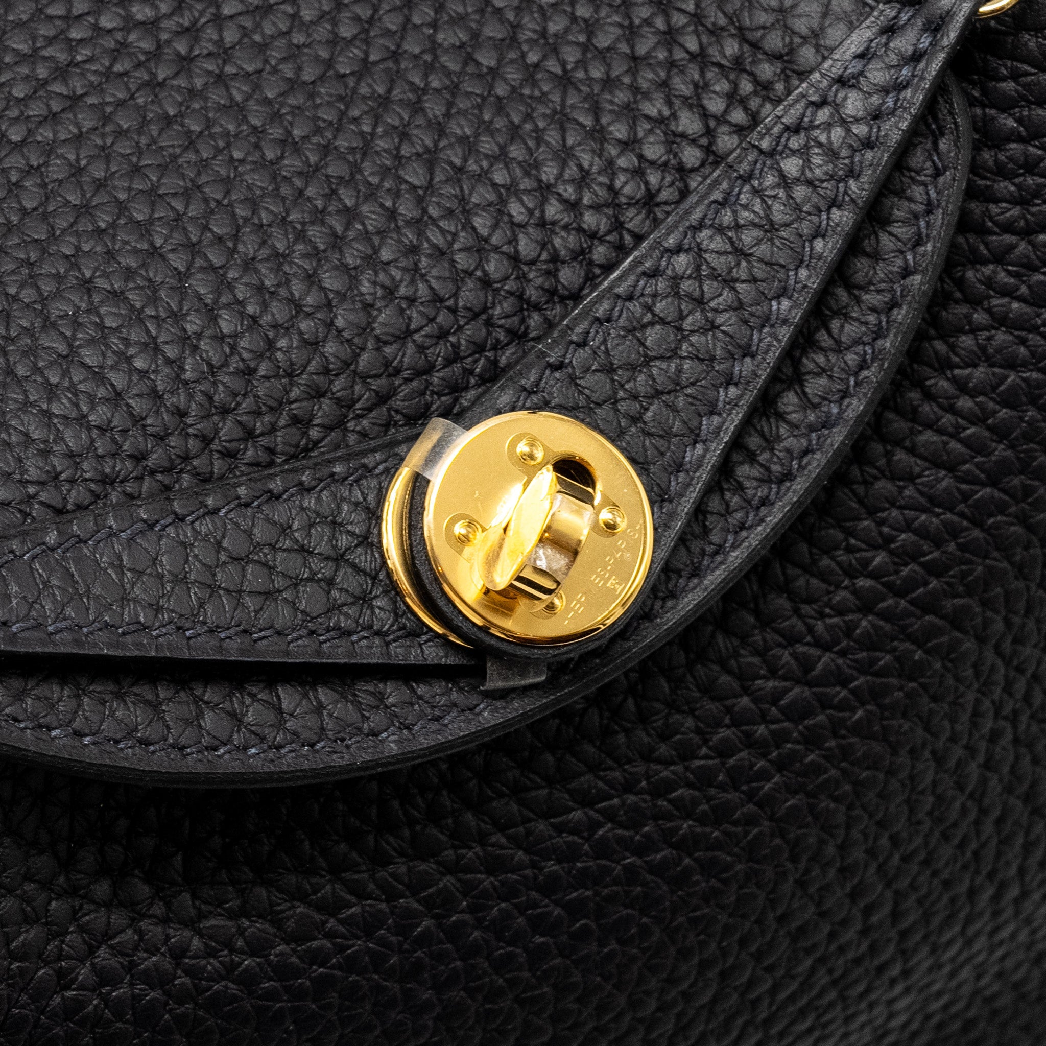 HERMES MINI LINDY CLEMENCE CABAN GHW