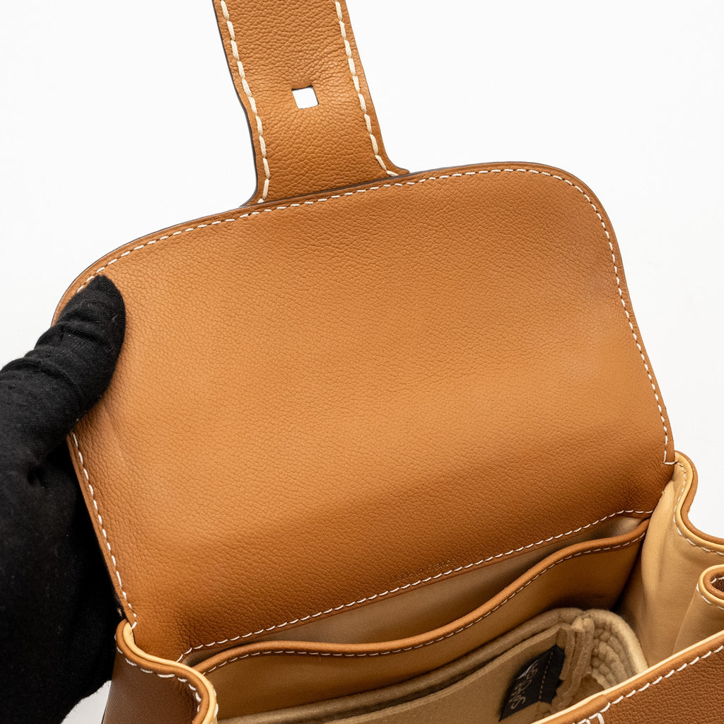 DELVAUX MINI BRILLIANT BAG SURPIQUE GHW