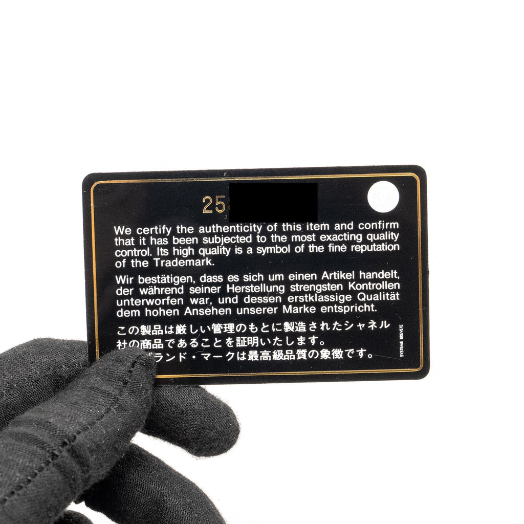 CHANEL CLASSIC FLAP LONG WALLET CAVIAR BLACK GHW