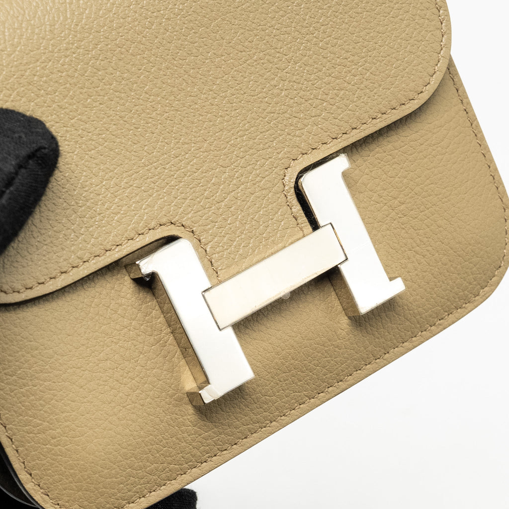HERMES CONSTANCE SLIM EVERCOLOR BEIGE MARFA SHW