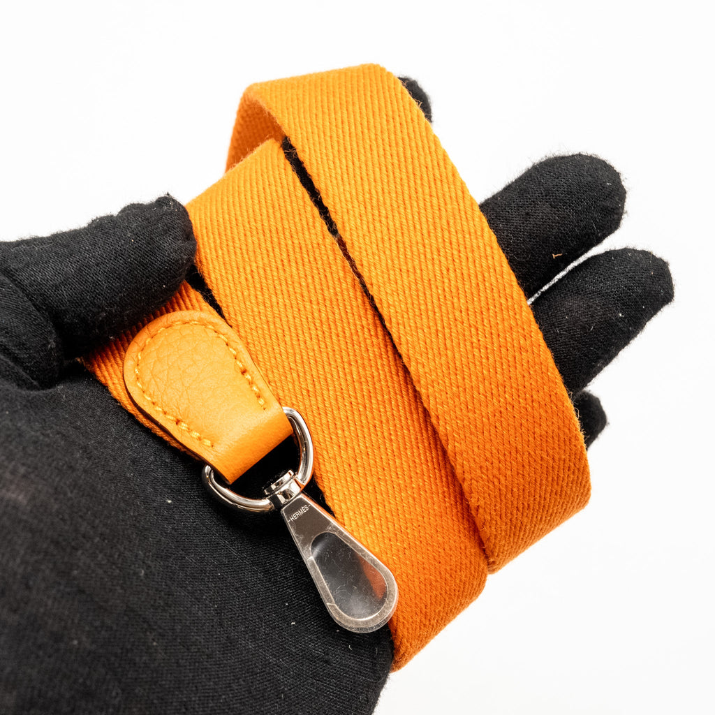HERMES MINI EVELYNE CLEMENCE ORANGE SHW