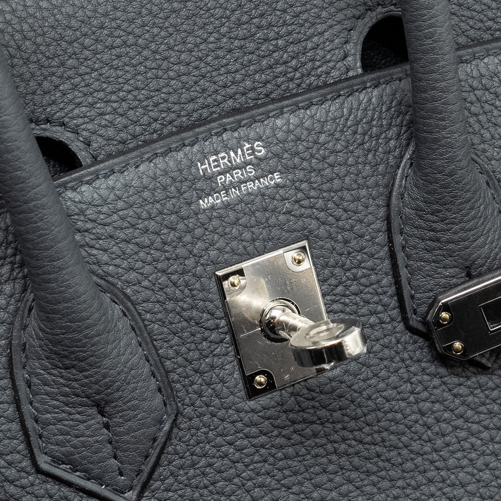 HERMES BIRKIN 25 TOGO GRIS MISTY SHW