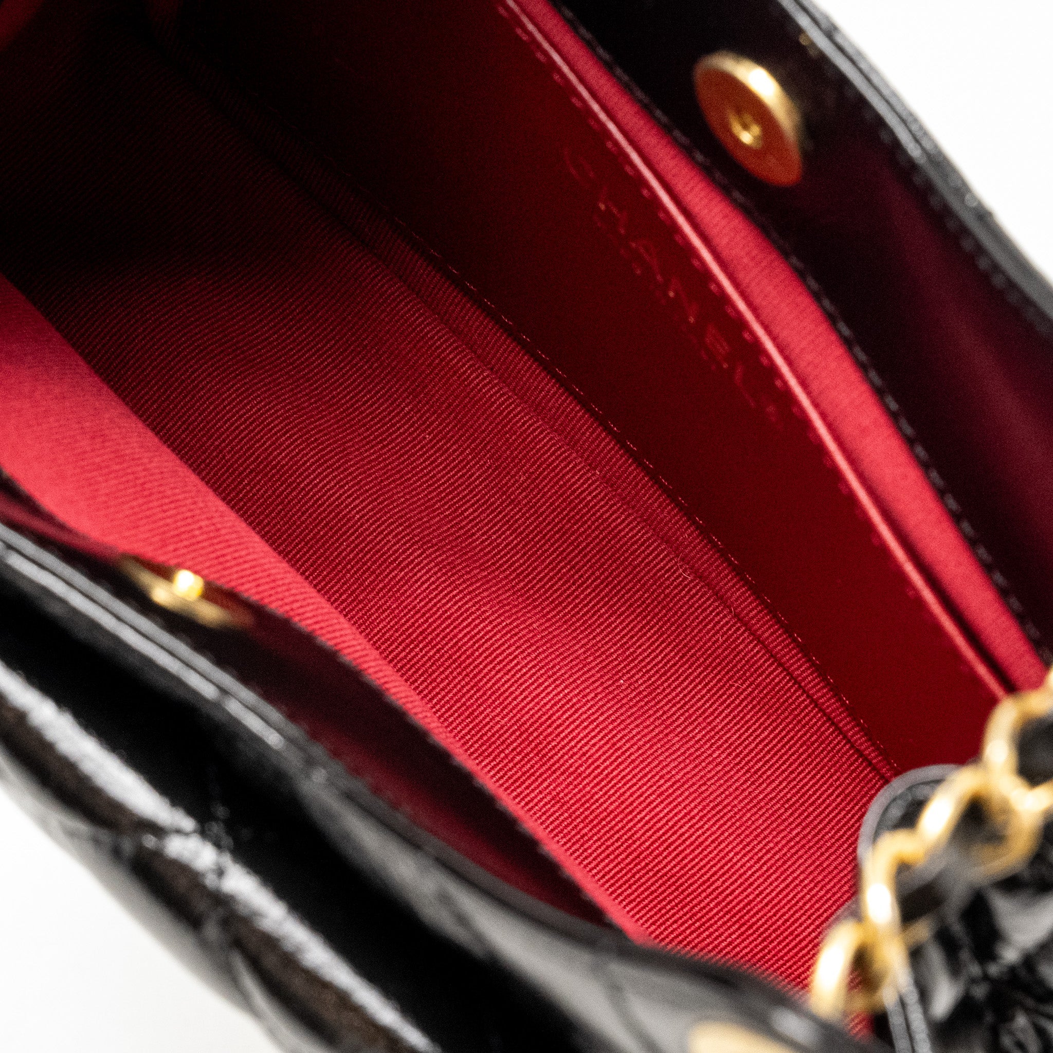 CHANEL 23C SMALL HOBO BAG SHINY CALFSKIN BLACK BRUSHED GHW(MICROCHIP)