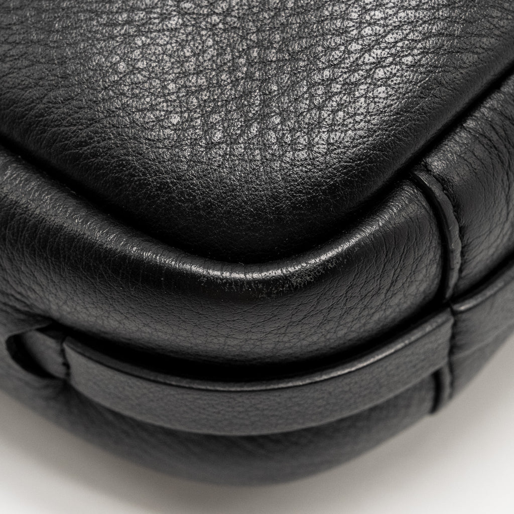 BALENCIAGA EVERYDAY CAMERA BAG CALFSKIN BLACK SHW