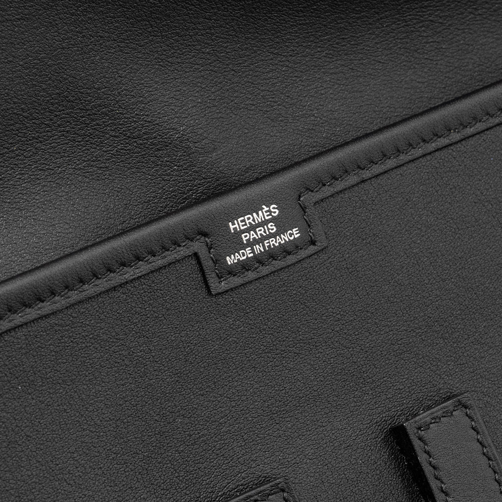 HERMES JIGE ELAN 29 SWIFT BLACK