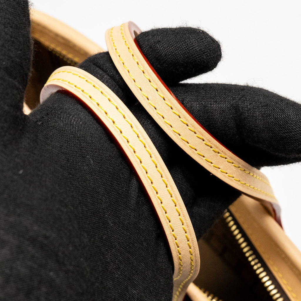 LOUIS VUITTON NEVERFULL BB BEIGE STRAP MONOGRAM CANVAS GHW