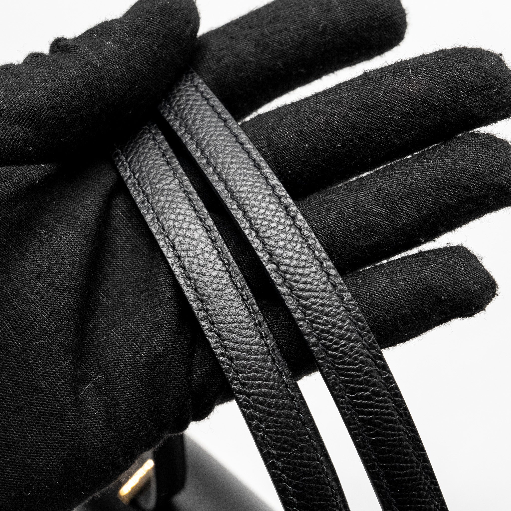HERMES MINI CONSTANCE EPSOM BLACK RGHW