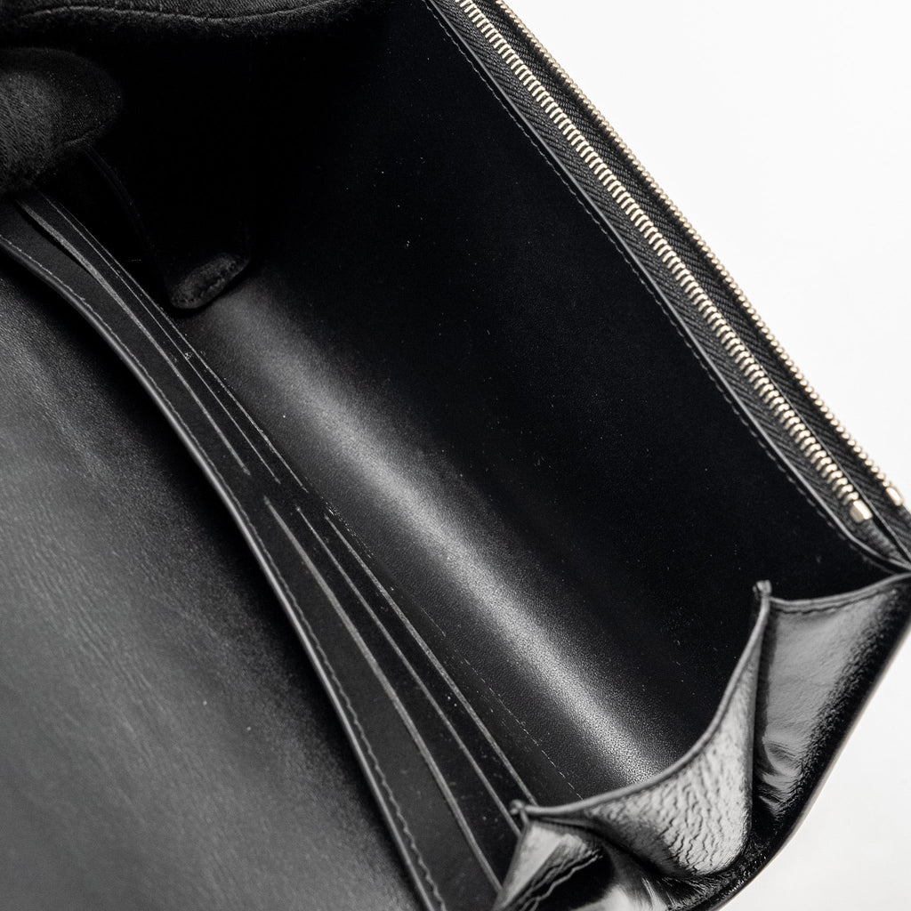 LOUIS VUITTON WILD AT HEART TWIST WALLET ON CHAIN CALFSKIN/MONOGRAM CANVAS MULTICOLOLUR BLACK/SLIVER HARDWARE