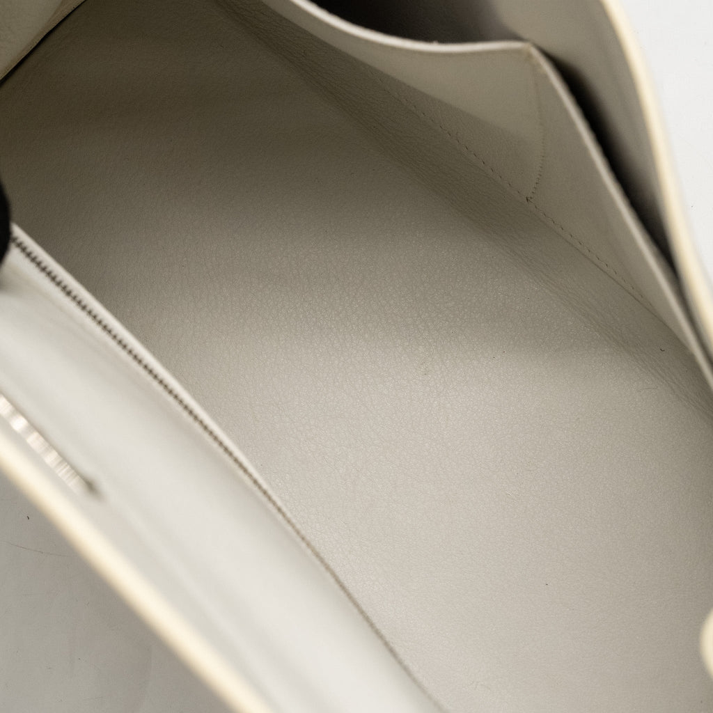 HERMES KELLY 28 EVERCOLOR BLANC SHW