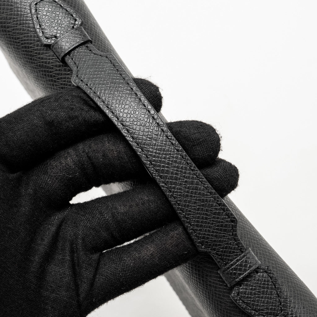 LOUIS VUITTON ZIPPY XL TAIGA ARDOISE LONG WALLET BLACK SHW