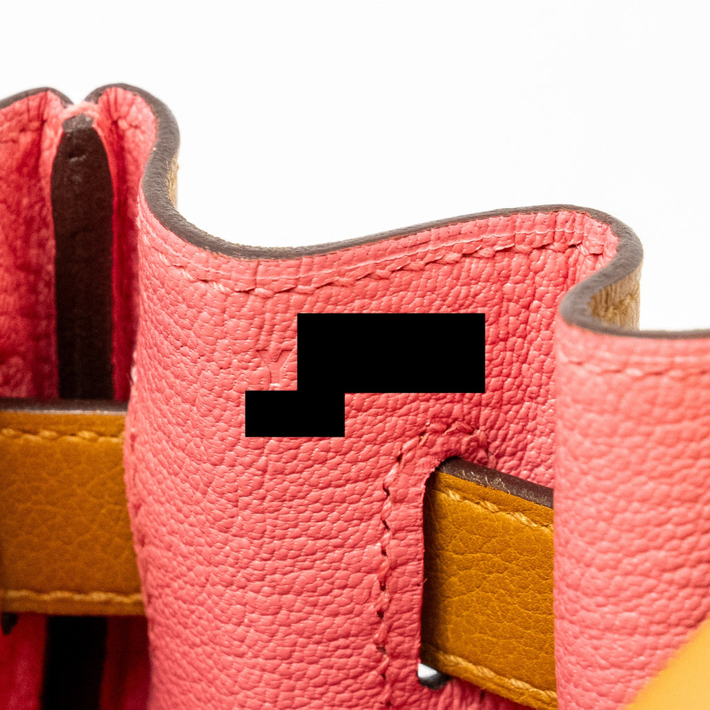 HERMES KELLY 32 EVERCOLOR CARAMEL / ROSE D’ETE SHW