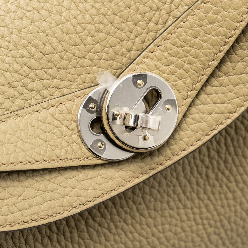 HERMES LINDY 26 CLEMENCE BEIGE MARFA SHW