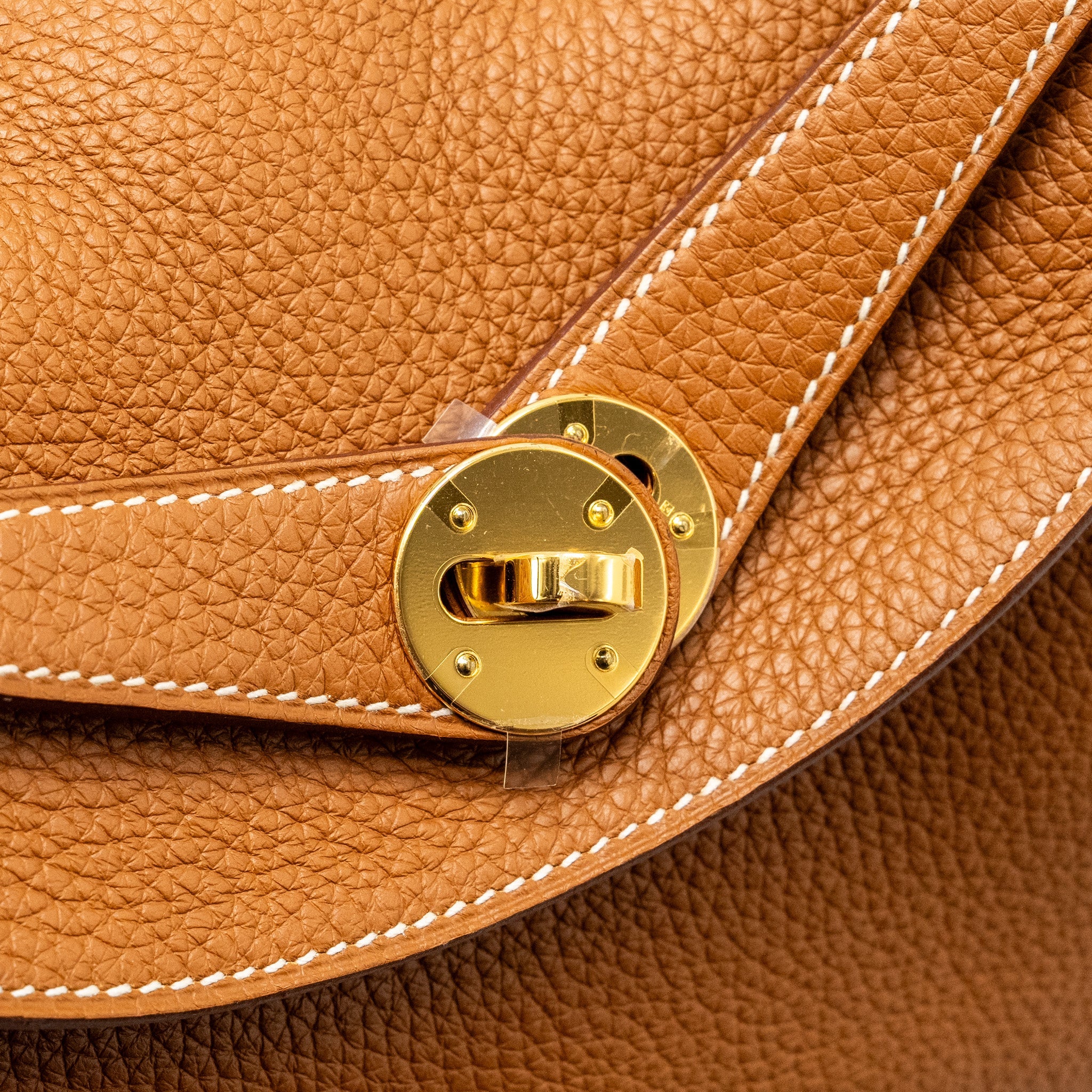 HERMES LINDY 30 CLEMENCE GOLD GHW