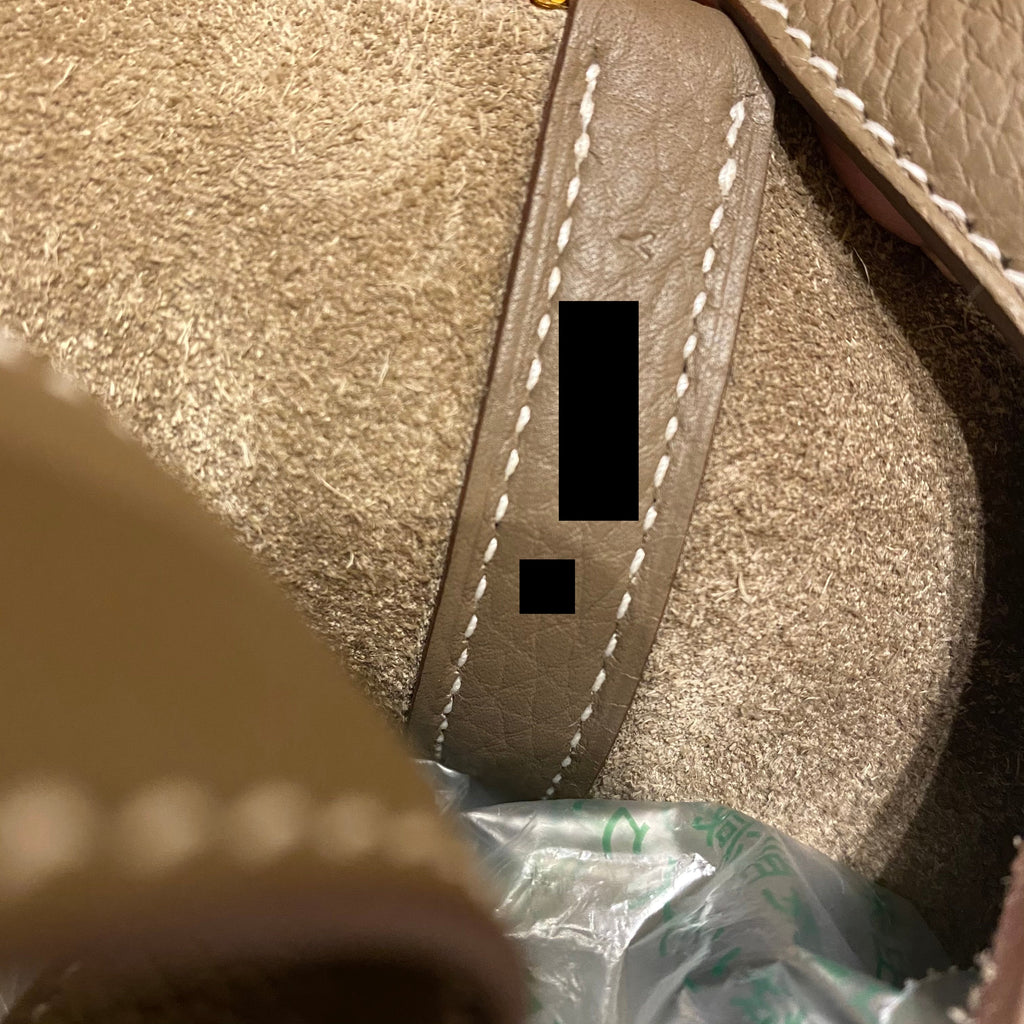HERMES PICOTIN 18 LOCK BAG ETOUPE GHW