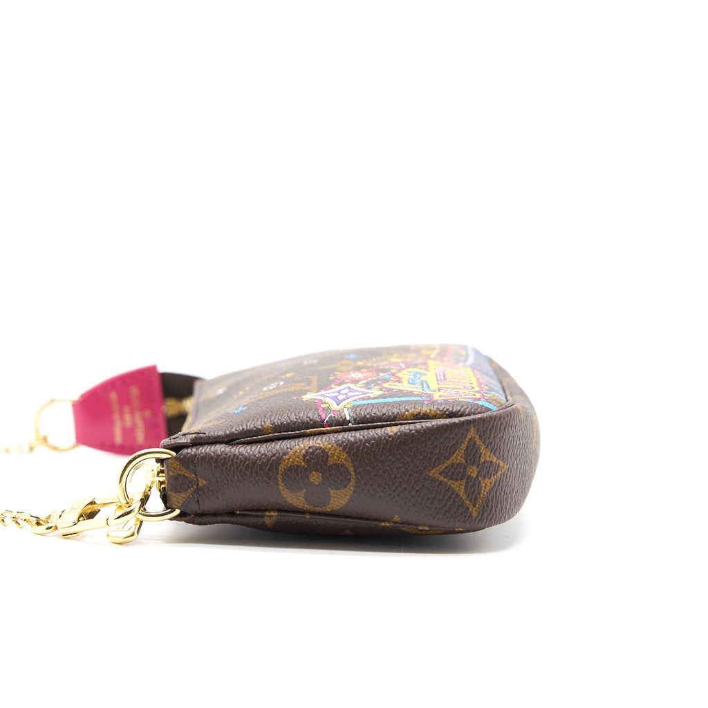 LOUIS VUITTON MINI POCHETTE ACCESSORIES M69752 CHRISTMAS LIMITED EDITION